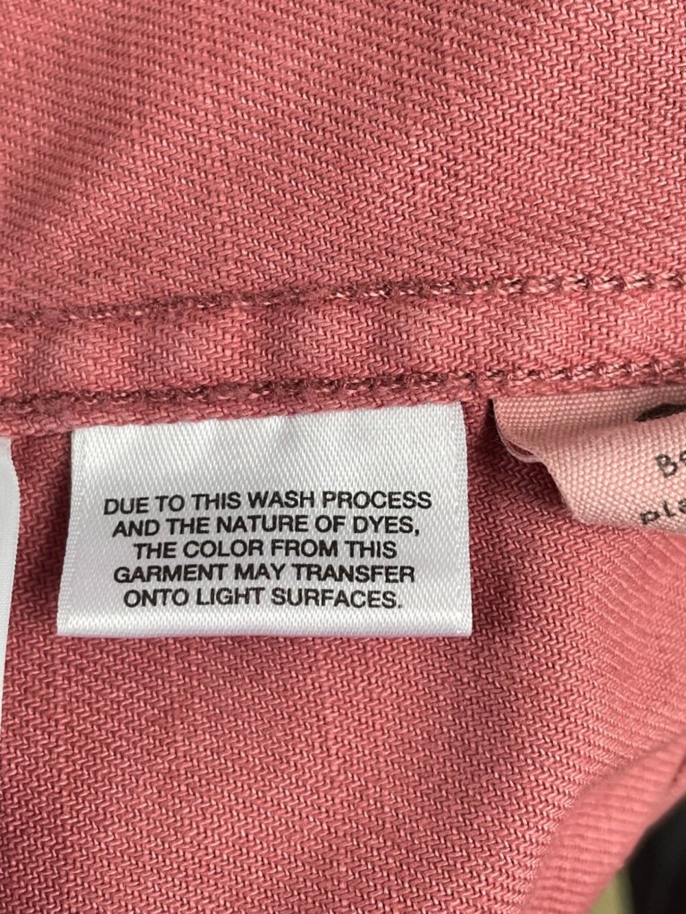 Madewell Pink Cotton Chore Jacket XS Utility Barn Coat Cropped - Picture 11 of 12